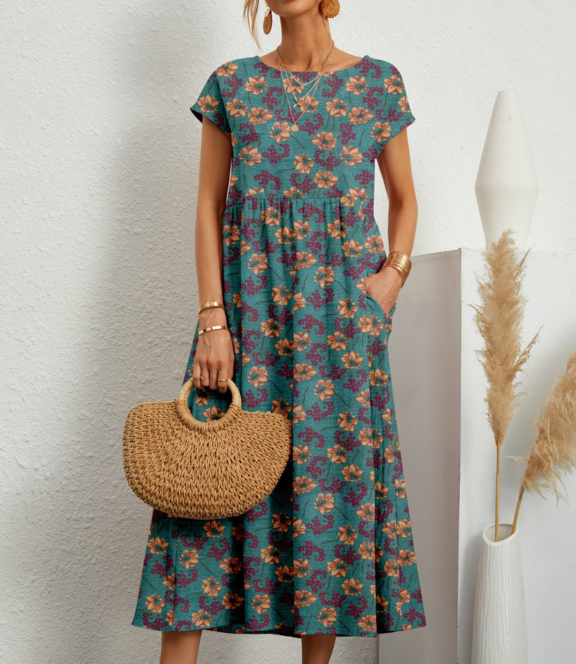 Josiane | Elegant floral dress