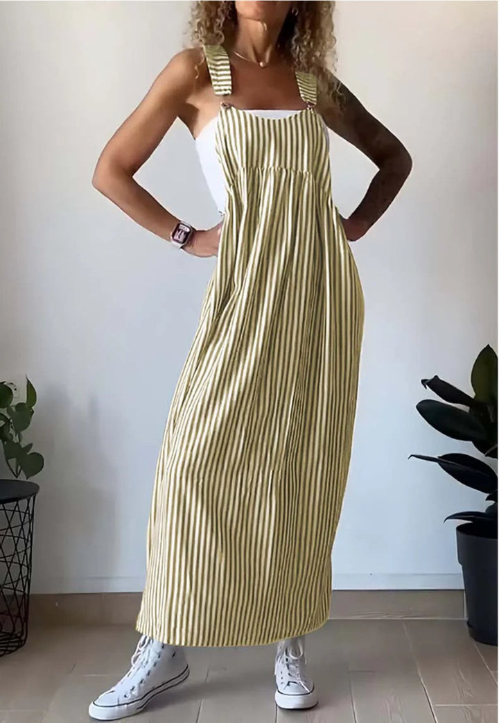 Alice™ | Striped Jumpsuit Dress