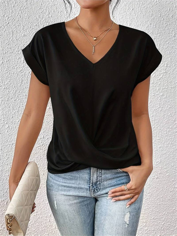 Leilani™ | Elegant women's top with short sleeves