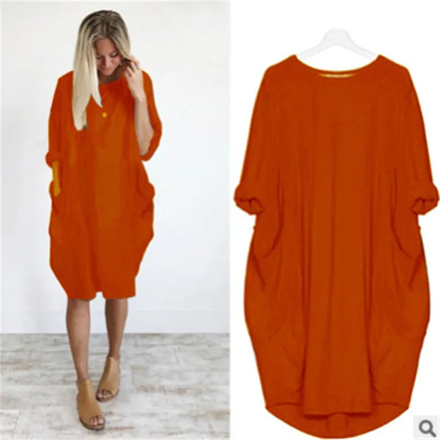 Cara | Elegant dress that covers the belly