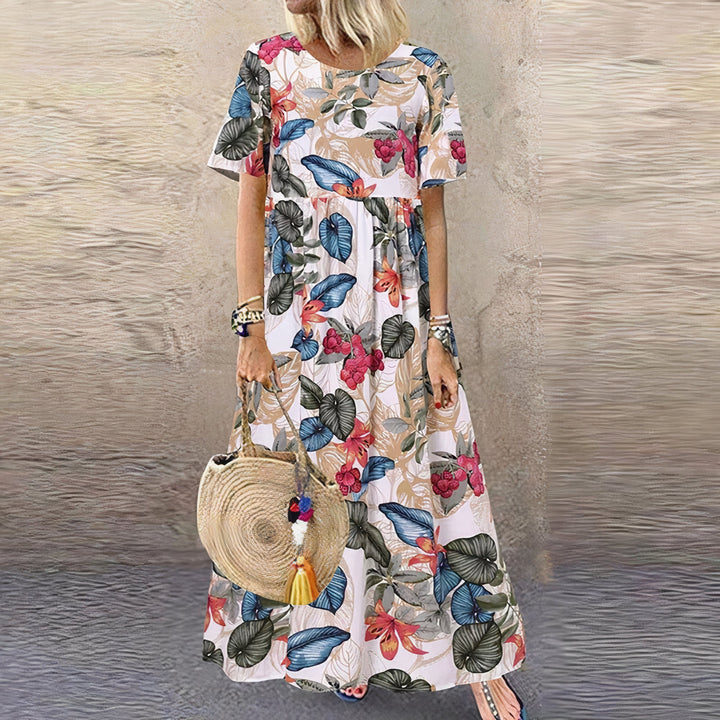 Masie | Comfortable floral dress