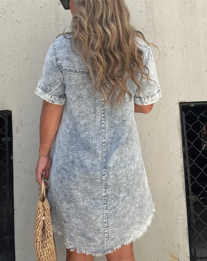 Emily | Denim Shirt Dress