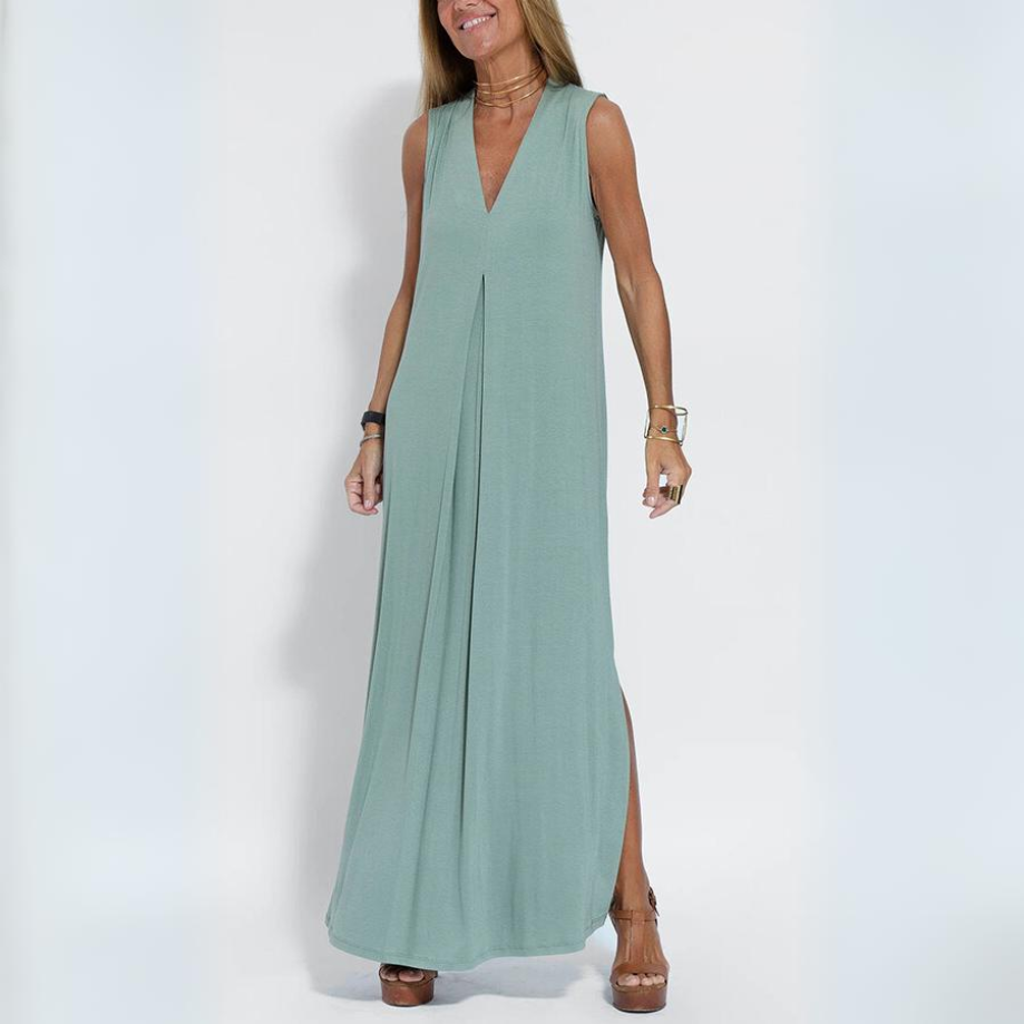 Sole® | Elegant Summer Dress + Free Shoulder Wrap