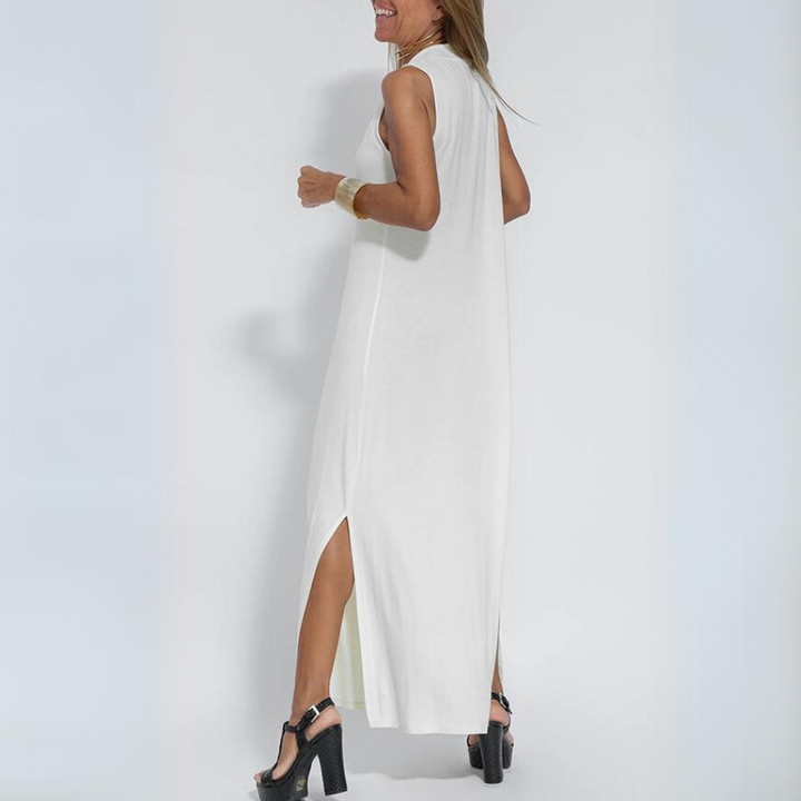 Sole® | Elegant Summer Dress + Free Shoulder Wrap