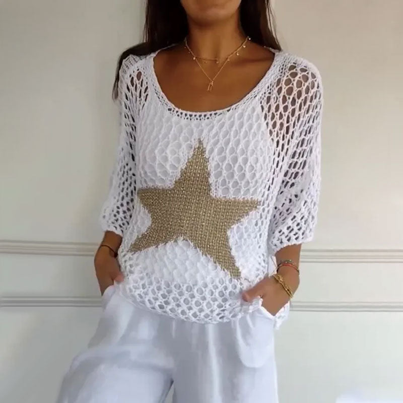 Lauren™ - Starry Knit Top