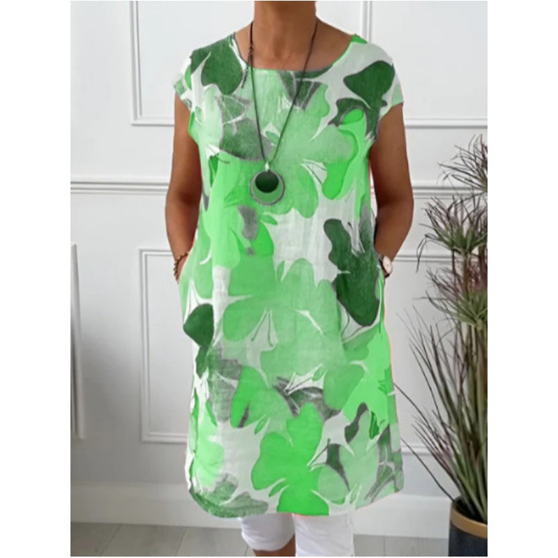 Maree |  Comfortable dress with butterfly print