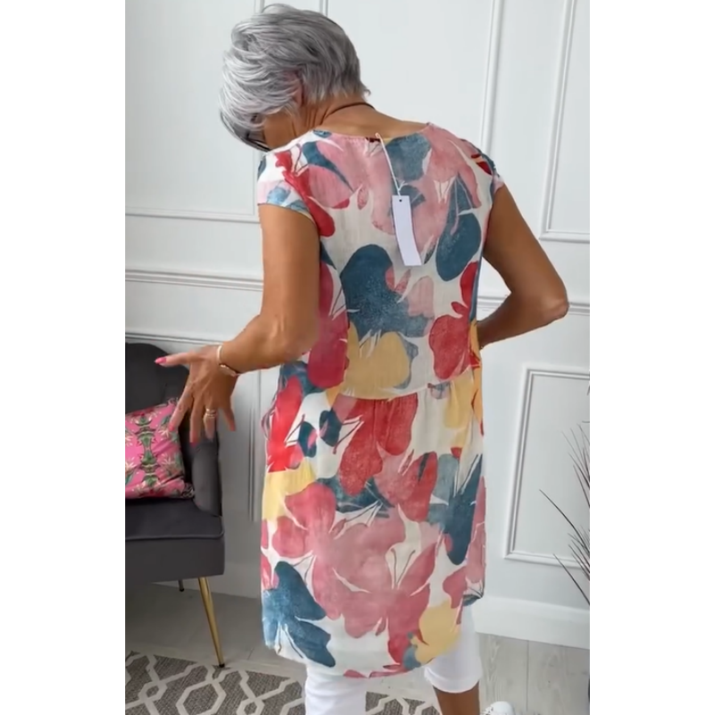 Maree |  Comfortable dress with butterfly print