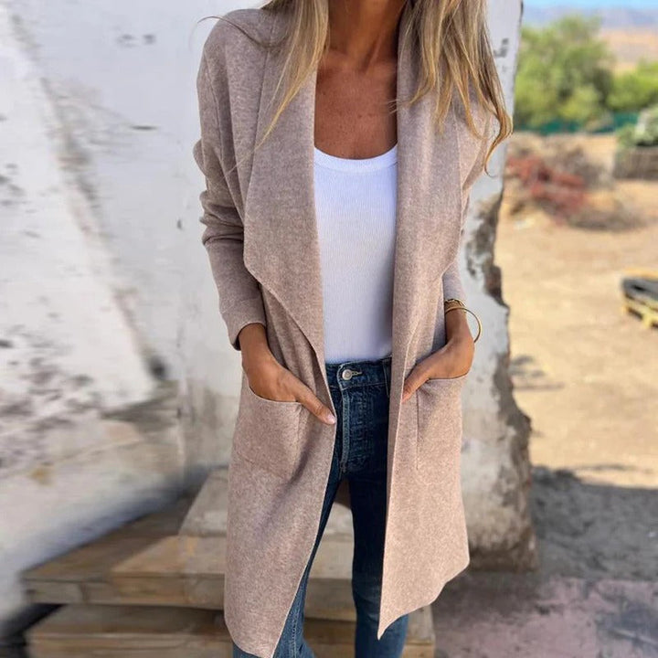 Kelly | Cardigan style coat